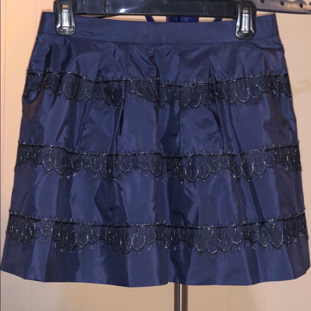J-Crew navy blue skirt